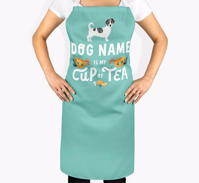 My Cup Of Tea: Personalized {breedFullName} Apron